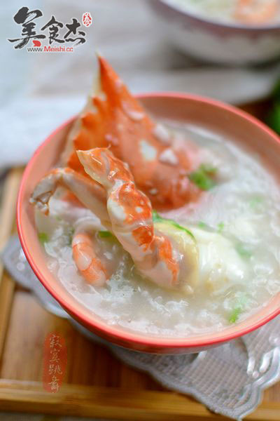 Seafood Crab Congee recipe