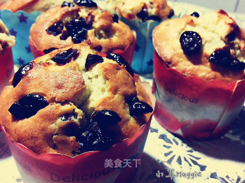 Banana Cranberry Muffin recipe