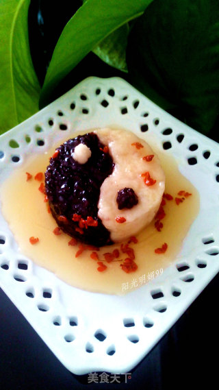 Black Rice Tai Chi Osmanthus Cake recipe