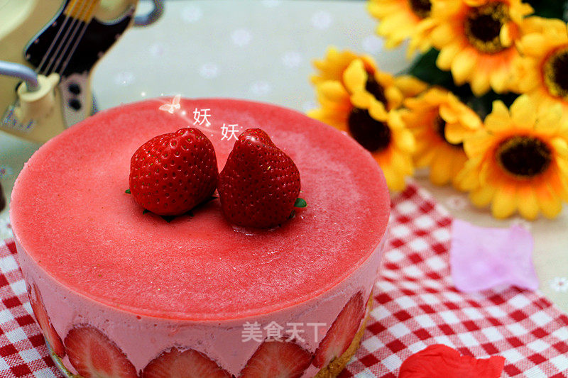 Strawberry Cheese Mousse recipe