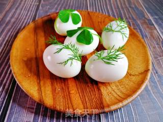 Stamped Marinated Egg recipe