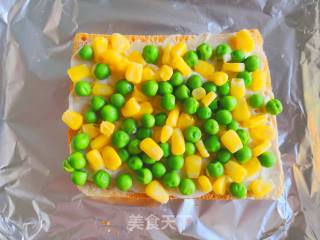 Cheese and Vegetable Toast recipe