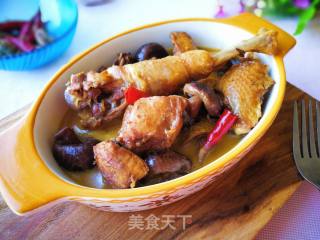 [yantai] Stewed Chicken with Mushrooms recipe