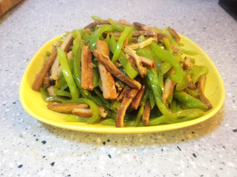 Stir-fried Bean Curd with Hot Pepper (huizhou Bean Curd) recipe