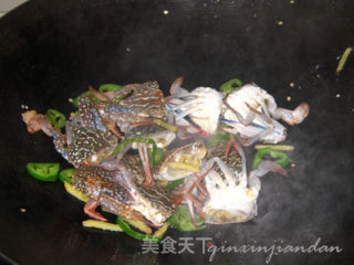 [cantonese Cuisine] Baked Crab with Ginger and Spring Onion recipe