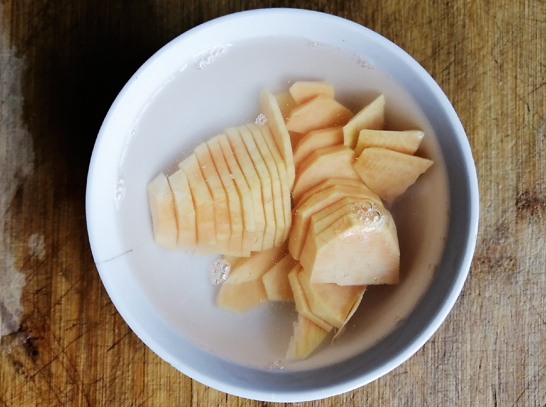 Apple Sweet Potato Rice Cake Soup recipe