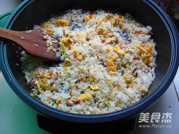 Savory Egg Fried Rice recipe