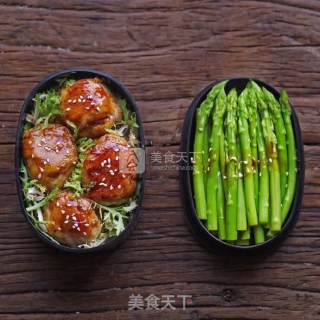 Tenderloin Wrapped Rice Ball recipe