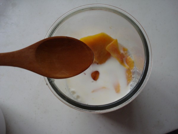 Yellow Peach Milk recipe