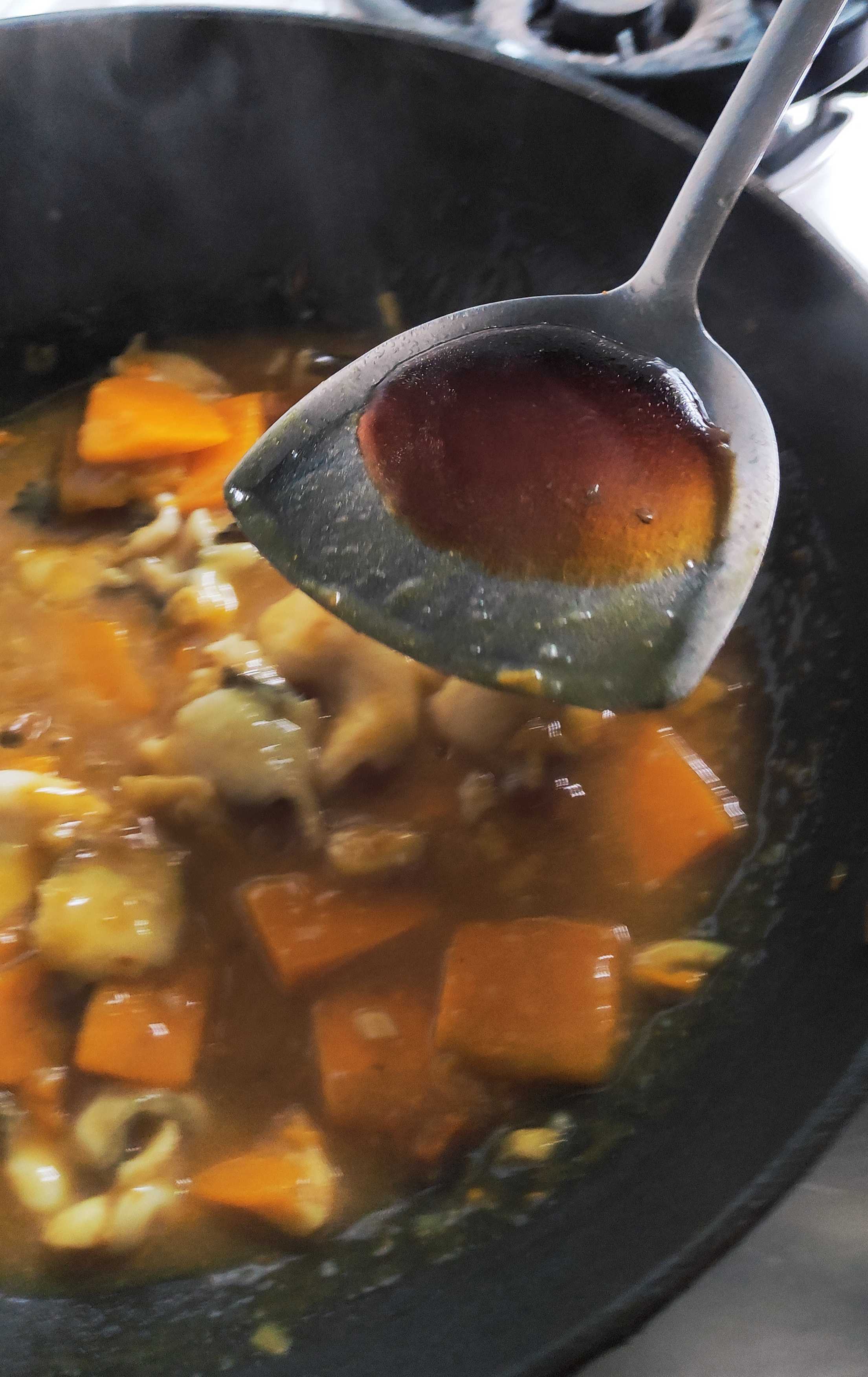 Super Super Delicious Pumpkin Curry Fish Fillet recipe