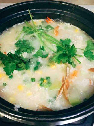 Master Lin-seafood Casserole Congee recipe