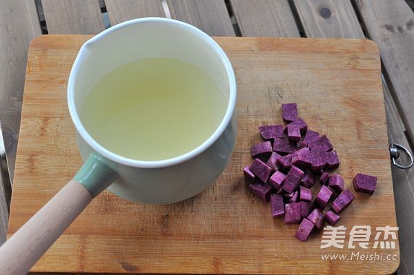 Kuaishou Purple Sweet Potato White Fungus Soup recipe