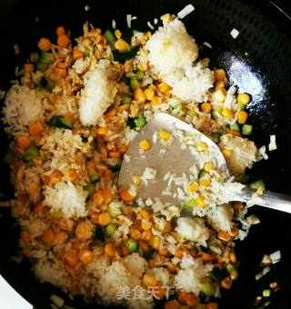 Bento Corn Kernels Fried Rice recipe