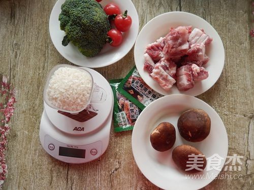 Black Pepper Ribs Rice recipe