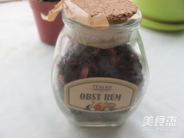 Fruit Rum Flower Tea Jelly recipe