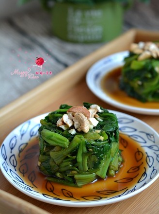 Spinach with Cashew Nuts recipe