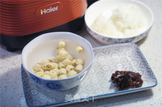 Lotus Seed Longan Rice Milk recipe