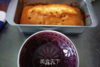 Raisin Pound Cake recipe