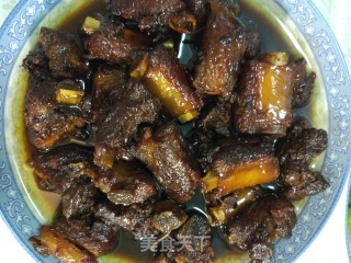 Self-fried Sugar-colored Sweet and Sour Pork Ribs recipe