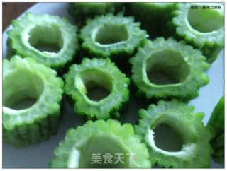 Tofu Bitter Gourd Cup recipe