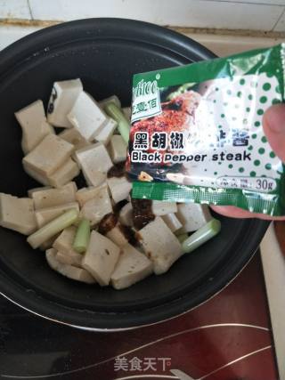 Thousand Pages Tofu with Black Pepper recipe