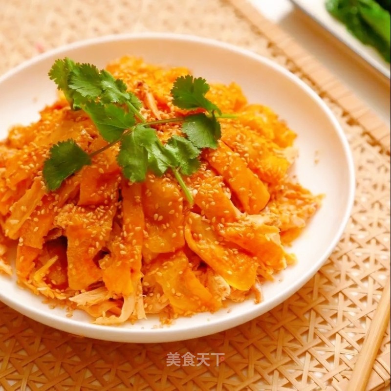 Cantonese Style Salt Baked Shredded Chicken recipe