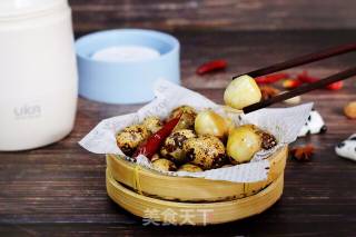 Spiced Tea Quail Eggs recipe