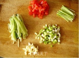 Scallion Oil Flavored Pasta recipe