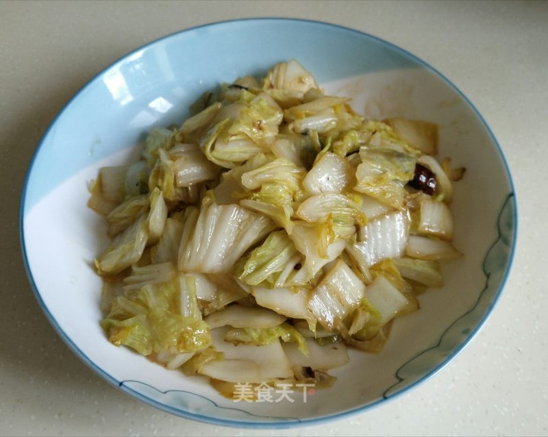 Stir-fried Chinese Cabbage recipe