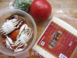 Rice Cake Crab with Tomato Sauce recipe