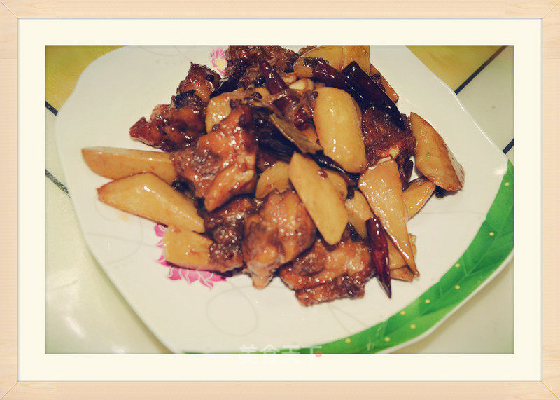 Stewed Chicken with Taro recipe