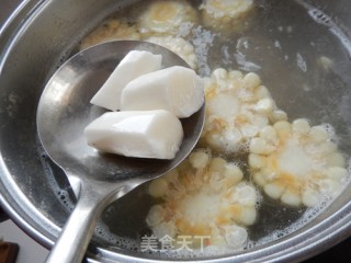 Yam Corn Bone Soup recipe