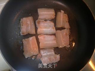 Braised Noodles with Dry Fried Pork Belly recipe