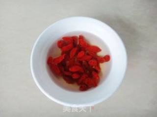 Chinese Yam Mixed with Wolfberry recipe