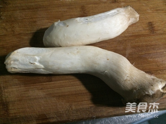 Pleurotus Eryngii with Black Pepper recipe