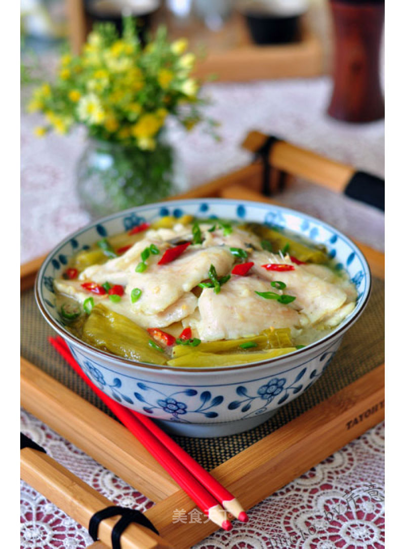Sour Shuang Appetizing Sauerkraut Fish