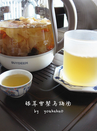 White Fungus, Sydney and Ebony Plum Soup recipe