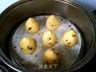 #trust之美#milk-flavored Red Date Wotou recipe