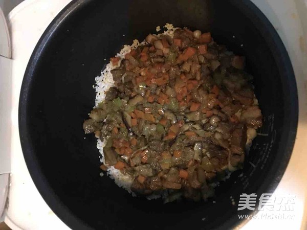 Curry Dried Lamb Stewed Rice recipe