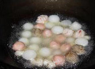 Double Scallop Stewed Balls recipe