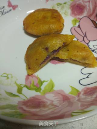 Purple Sweet Potato Glutinous Rice Cake recipe