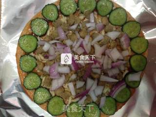 #aca烤明星大赛#chia Seed Beef Pizza recipe