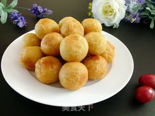 Cheese Heart Sweet Potato Balls recipe