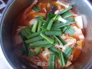 【southern Fujian】pig Blood Cake Stewed Cabbage recipe