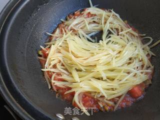 Tomato and Potato Shreds recipe
