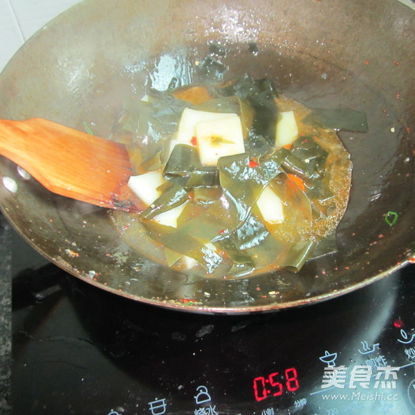 Tofu with Seaweed recipe