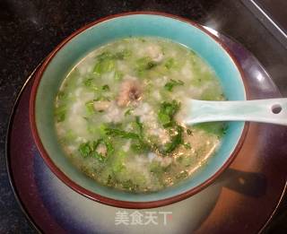 Chrysanthemum Minced Pork Porridge recipe