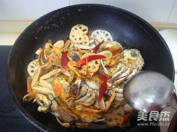 Griddle Spicy Crab recipe