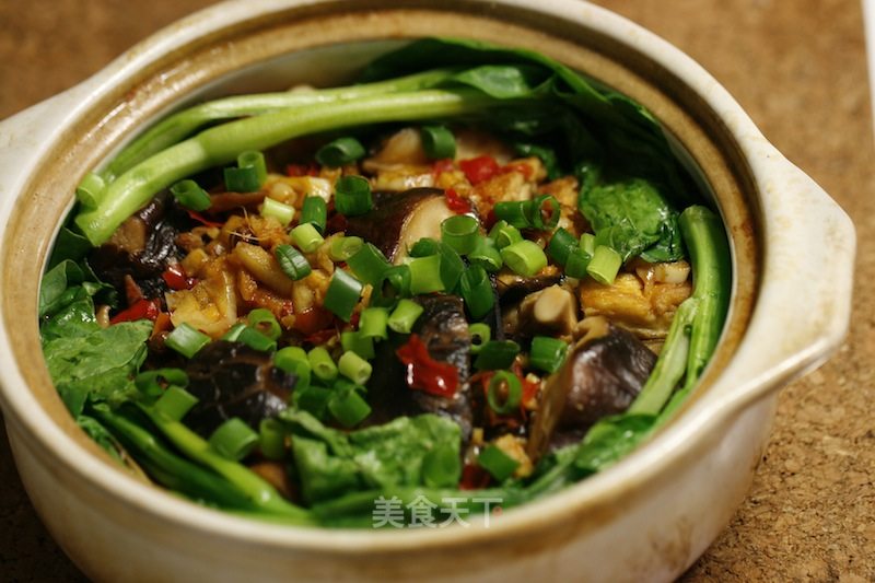 Mushroom Tofu Pot recipe