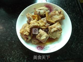 Steamed Pork Ribs with Lotus Seed recipe